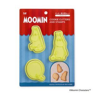 moomin Cookie cutter and stamps
